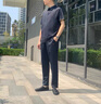 西克界（XIKEJIE）輕奢品男士高端牛仔褲薄款2025夏季新款商務(wù)男褲中年爸爸休閑褲子 灰色【夏季薄款】【官方正品 禮盒包裝】 42 曬單實(shí)拍圖