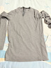 lululemon丨Surge Warm 男士長(zhǎng)袖運(yùn)動(dòng)衫 LM3DGZS 海鷗灰蒸汽灰混色 S 曬單實(shí)拍圖