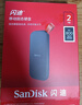 閃迪（SanDisk）2TB Type-c USB3.2移動固態(tài)硬盤（PSSD）E30高速 移動SSD 讀速800MB/s 兼容手機筆記本電腦 曬單實拍圖