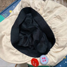 鹿珊伍八角帽日系復(fù)古棉麻女夏季彩色毛氈紐扣畫家帽子不對(duì)稱云朵貝雷帽 紐扣八角帽【米色】 曬單實(shí)拍圖