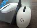 羅技（G）G304 LIGHTSPEED無(wú)線鼠標(biāo) 游戲鼠標(biāo) 輕質(zhì)便攜 絕地求生FPS鼠標(biāo)英雄聯(lián)盟LOL吃雞 生日禮物 白色 曬單實(shí)拍圖