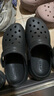 卡駱馳（crocs）經(jīng)典泡芙Clog男女一腳蹬懶人沙灘鞋 CR207521-001 36 曬單實(shí)拍圖