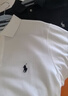 RRL拉夫勞倫Ralph Lauren夏季純棉翻領(lǐng)小馬標(biāo)短袖POLO衫半袖保羅 黑-白標(biāo) M (建議150-170斤) 曬單實(shí)拍圖