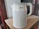 美的（Midea）【國(guó)家補(bǔ)貼】燒水壺電熱水壺大容量 家用水壺?zé)?04不銹鋼 雙層防燙智能防干燒多重防護(hù)無(wú)縫內(nèi)膽 1.5L 暖壺圓墩墩MK-SHM1569 曬單實(shí)拍圖