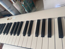 貝琪（Betsy）B190磁吸鋼琴88鍵成人便攜式電鋼琴學生幼師專業(yè)折疊手卷電子鋼琴 熊貓白+果凍琴包 曬單實拍圖