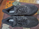 HOKA ONE ONE 【汪順同款】新款夏季男鞋克利夫頓 10跑步鞋CLIFTON 10輕量緩震 黑色/黑色 43 曬單實(shí)拍圖