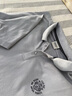 杰克·瓊斯（JACK&JONES）男裝25年精致虎頭刺繡涼感短袖polo衫男士夏季商務(wù)半袖翻領(lǐng)T恤 淺灰C39 2XL 曬單實(shí)拍圖