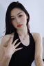 CIAREKAIEN輕奢心中有你鑲鉆項鏈女士時尚首飾品七夕情人節(jié)禮物送女友老婆 心中有你項鏈【藍(lán)鉆】 曬單實拍圖