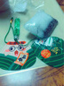 阿寶麗艾草香包4個(gè)香囊三角驅(qū)蚊驅(qū)蟲(chóng)手工成品粽子禮物隨身香袋荷包掛件 曬單實(shí)拍圖