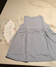babylove女寶寶連衣裙夏季純棉嬰兒裙子無(wú)袖翅膀甜美刺繡美夢(mèng)天使 曬單實(shí)拍圖