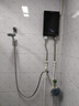 漢諾威（hannover）即熱式電熱水器電熱即熱恒溫家用速熱小型纖薄沐浴洗澡立式包安裝 LF3-黑色 8500W（5.5-8.5kw可調(diào)） 曬單實(shí)拍圖
