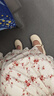 RXXBFB粗跟瑪麗珍單鞋女2025年夏季新款豆豆鞋軟底晚風(fēng)百搭休閑小皮鞋子 米白色【米白色優(yōu)質(zhì)版】 37 (235mm) 曬單實(shí)拍圖