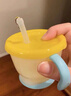 利其爾（Richell） 可按壓學(xué)飲杯兒童吸管水杯嬰兒訓(xùn)練杯暢飲杯吸管杯牛奶杯漱口杯 靈動紅 曬單實拍圖