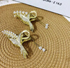 締晶蝴蝶發(fā)夾頭飾女高端發(fā)卡2025款鯊魚(yú)夾流蘇盤(pán)發(fā)頭飾七夕情人節禮物 曬單實(shí)拍圖