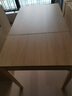 宜家（IKEA）EKEDALEN伊克多蘭 伸縮型餐桌餐廳長(zhǎng)桌 橡木120x70 橡木 120x70cm 曬單實(shí)拍圖