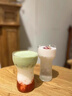 E7 生活2個(gè)裝創(chuàng  )意ins冰美式透明火炬杯簡(jiǎn)約氣泡水玻璃杯冷萃飲品冷飲杯 大號火炬杯500ml*2 曬單實(shí)拍圖