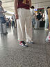 耐克NIKE男女休閑鞋喬丹AJ1 JORDAN 1運動鞋BQ6472-160經(jīng)典黑紅36.5 曬單實拍圖