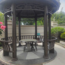 幽之藤家具（YOUZHITENG）圓形涼亭鋁合金庭院戶外新中式別墅花園室外公園亭子定制 定制其他款式或尺寸定金 曬單實拍圖