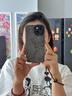 穹燃適用蘋(píng)果16promax手機殼高級感簡(jiǎn)約掛繩女iphone16pro翻毛皮高檔15promax鏡頭全包硅膠防摔保護套 黑翻毛皮-黑色-滿(mǎn)屏蝴蝶 iPhone 16 pro 曬單實(shí)拍圖