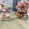 我の屋DIY小屋夢(mèng)想天使手工制作房子粉色少女生日禮物情人節(jié)3d拼圖玩具 曬單實(shí)拍圖