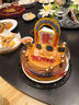 云創(chuàng)典 男士生日蛋糕裝飾 發(fā)字插件 仿翻糖 爸爸父親節(jié)生日蛋糕插牌插旗 生日插件1套 生日快樂(lè)字+金色球 曬單實(shí)拍圖