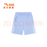 安踏兒童短褲男女小童裝2024年夏季新款針織速干透氣兒童運動(dòng)短褲子 【女五分】純凈白9305-1 130 cm 曬單實(shí)拍圖