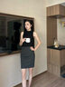 杰麗·莫克（Jerrie Mock）高腰收腹褲提臀瑜伽內(nèi)褲女強(qiáng)力收小肚子塑身褲打底褲安全褲短褲衩 【強(qiáng)力收腹】淺咖+黑色 L 【適合體重90-120斤】 曬單實(shí)拍圖