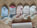 浪莎5雙兒童襪子女童夏季薄款透氣短棉襪中大童寶寶女孩網(wǎng)眼隱形船襪 曬單實(shí)拍圖
