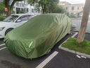 御山河汽車(chē)車(chē)衣車(chē)罩全罩防曬防雨隔x牛津布夏季通用加厚遮陽(yáng)SUV防塵車(chē)套 軍綠色-可用10年【航天牛津布】 三倍加絨加厚款+送收納袋 曬單實(shí)拍圖