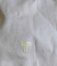 拇指白小T二代白色短袖T恤男女春夏三防純棉白小丅打底衫上衣 白色男款 XL 曬單實(shí)拍圖