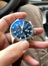 【二手99新】萬(wàn)國（IWC）男表飛行員系列馬克系列小王子特別版計時(shí)腕表自動(dòng)機械商務(wù)休閑奢侈品瑞士手表 【43mm】小王子特別版藍盤(pán)皮帶IW377714 曬單實(shí)拍圖