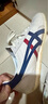 Onitsuka Tiger鬼塚虎男鞋 慢跑鞋透氣輕便男女款運動(dòng)休閑鞋RUNSPARK 白色/藏青色(1183B480-107) 36 曬單實(shí)拍圖