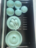蘇氏陶瓷（SUSHI CERAMICS）青瓷套裝餐具花開富貴25頭陶瓷盤碗禮盒裝G90373-1 曬單實(shí)拍圖