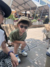 京識兒童漁夫帽戶外登山帽子新款親子男女大童速干徒步露營防曬遮陽帽 【卡其色】兒童登山帽 3-8歲（帽圍49-53cm） 曬單實拍圖