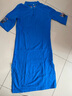 WVHK棉麻刺繡茶服女禪意寬松長裙文藝中國民族風(fēng)連衣裙夏中式復(fù)古女裝 藍色 M建議(115以下) 曬單實拍圖