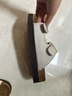 TOOMANYSHOES 【王玉雯同款】 小島度假夏季新款勃肯鞋女外穿厚底沙灘涼拖女鞋 米白 40 曬單實(shí)拍圖