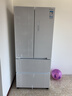 東芝（TOSHIBA）新品546法式四開門雙開門零嵌入式一級(jí)能效大容量制冷雙系統(tǒng)多循環(huán)低能耗節(jié)能無(wú)霜家用電冰箱 GR-RF546WI-PM171織瑾白 曬單實(shí)拍圖