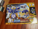 展高（JUMPGO）炫卡斗士巨力風(fēng)暴變形機(jī)器人汽車機(jī)甲玩具兒童男孩金剛玄旋咔戰(zhàn)士 炫藍(lán)雷霆王-四形態(tài)+武器+感卡牌 曬單實(shí)拍圖