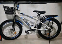 永久（FOREVER）兒童自行車6-12歲變速男女孩山地車 白藍(lán)色22寸適合身高145-160cm 曬單實(shí)拍圖