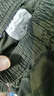 JEEP SPIRIT吉普工裝短褲男夏季寬松休閑褲子男直筒純棉七分迷彩褲 軍綠 2XL 曬單實(shí)拍圖