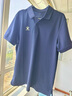 卡爾美（KELME）運動(dòng)POLO衫男士翻領(lǐng)運動(dòng)T恤夏季純色女士 透氣速干定制短袖 男 藏青 4XL 曬單實(shí)拍圖