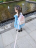 迪士尼（disney）幼兒園書包3-6周歲出游防丟失簡約高顏值兒童背包超輕雙肩包粉色 曬單實拍圖