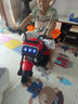 艾貝熊 AIBEI BEAR兒童電動(dòng)車(chē)摩托車(chē)1-3-6歲寶寶三輪車(chē)小孩玩具車(chē)可坐人充電電瓶車(chē) 赤焰紅-大電瓶丨早教音樂(lè )/藍牙 曬單實(shí)拍圖