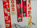 婚戀傾城寶寶百天裝飾背景條幅嬰兒100天紀(jì)念日男女寶百日宴儀式場(chǎng)景布置 曬單實(shí)拍圖