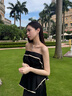 HEFANG何方珠寶流星長耳環(huán)耳飾女士輕奢高級感七夕情人節(jié)禮物送女友 銀色 曬單實拍圖