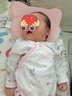翹腳鴨嬰兒衣服連體包屁衣秋冬季新生兒三角百天滿月寶寶睡衣春秋款純棉 粉小熊2件裝【長袖 | 夏季款】 52cm 【建議體重5-9斤】 曬單實(shí)拍圖