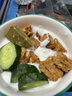 全適焗飯碗帶把陶瓷烤碗沙拉碗米飯碗泡面碗麥片碗手繪檸檬手柄碗湯碗 曬單實拍圖