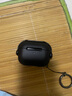 京苑【防開(kāi)蓋】適用AirPods4保護套第四代降噪版AirPods Pro二代2蘋(píng)果耳機套pro3三代耳機殼 【全黑色】硅膠軟殼+鎖扣不掉蓋+可做手機支架+指環(huán) AirPods Pro(第二代)保護套 曬單實(shí)拍圖
