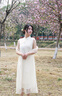 初蟬衣事「霧青影」新中式連衣裙女2025夏季新款國風(fēng)氣質(zhì)壓褶收腰改良旗袍 青玉 M （現(xiàn)貨） 曬單實(shí)拍圖