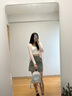 COSMICKISS雙肩包女小背包小型女士出去玩輕便包包可愛(ài)通勤旅行迷你小書(shū)包 迷你雙肩小背包【銀色】 曬單實(shí)拍圖